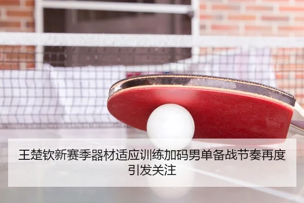 王楚钦新赛季器材适应训练加码男单备战节奏再度引发关注